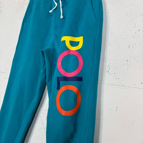Polo Double Knit Jogger Sweatpants Boys Small - Picture 5 of 7